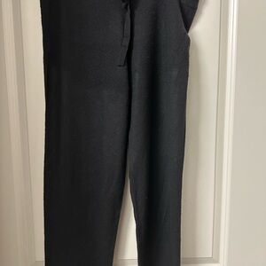 Cozy Cashmere Black Lounge Pants